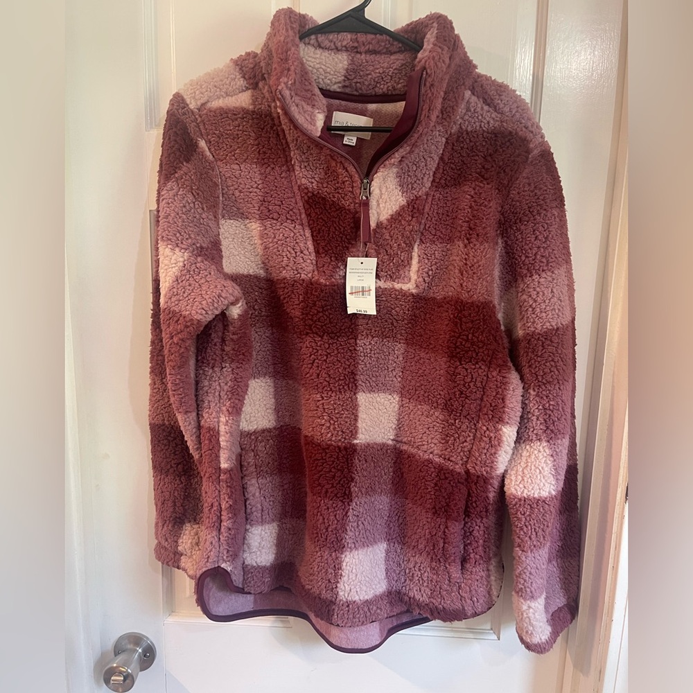 Women’s quarter zip Sherpa